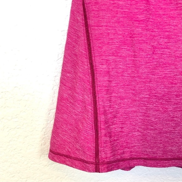 LuluLemon Heathered Jeweled Magenta Yoga AmalaTank size 4 - Picture 4 of 9